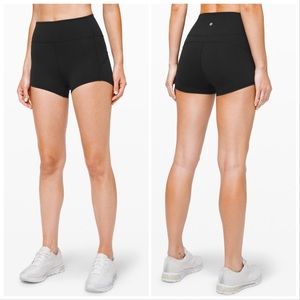 Lululemon Black Spandex Shorts
